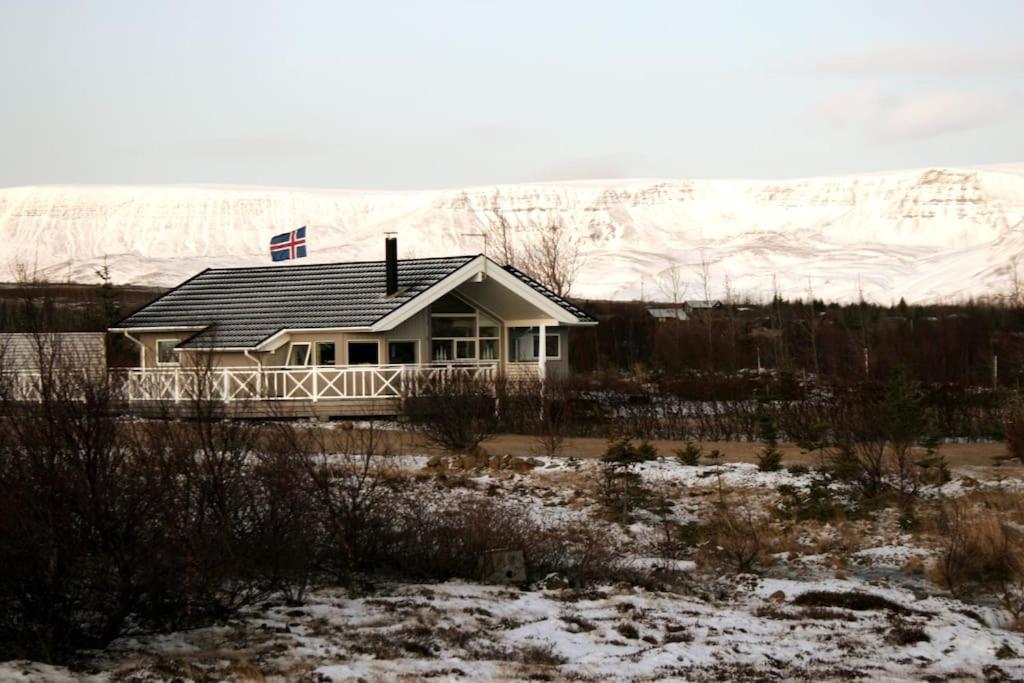 Paradise Near Reykjavik W. Sauna - Northern Lights Villa Mosfellsbaer Exterior photo