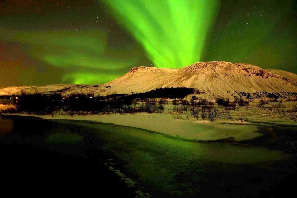 Paradise Near Reykjavik W. Sauna - Northern Lights Villa Mosfellsbaer Exterior photo